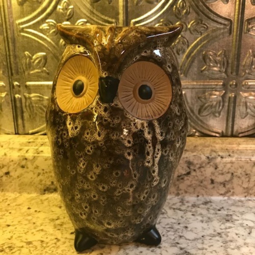 Owl Flower Vase